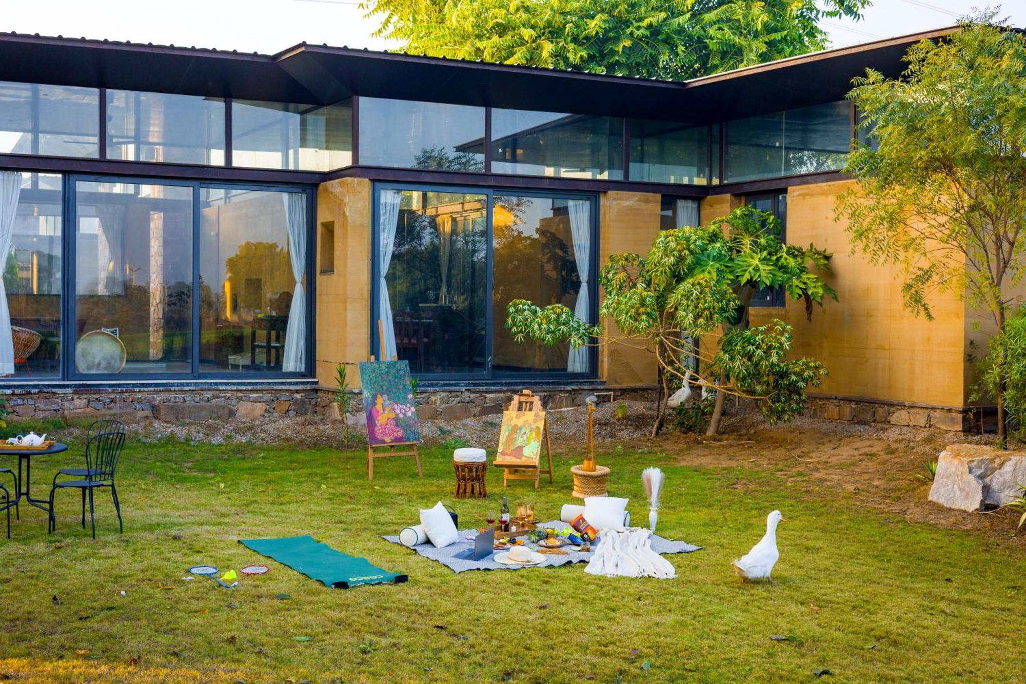 Elivaas Hari Bagh 4 Bhk Villa With Gaming Zone & Art Nook Jaipur Exterior photo