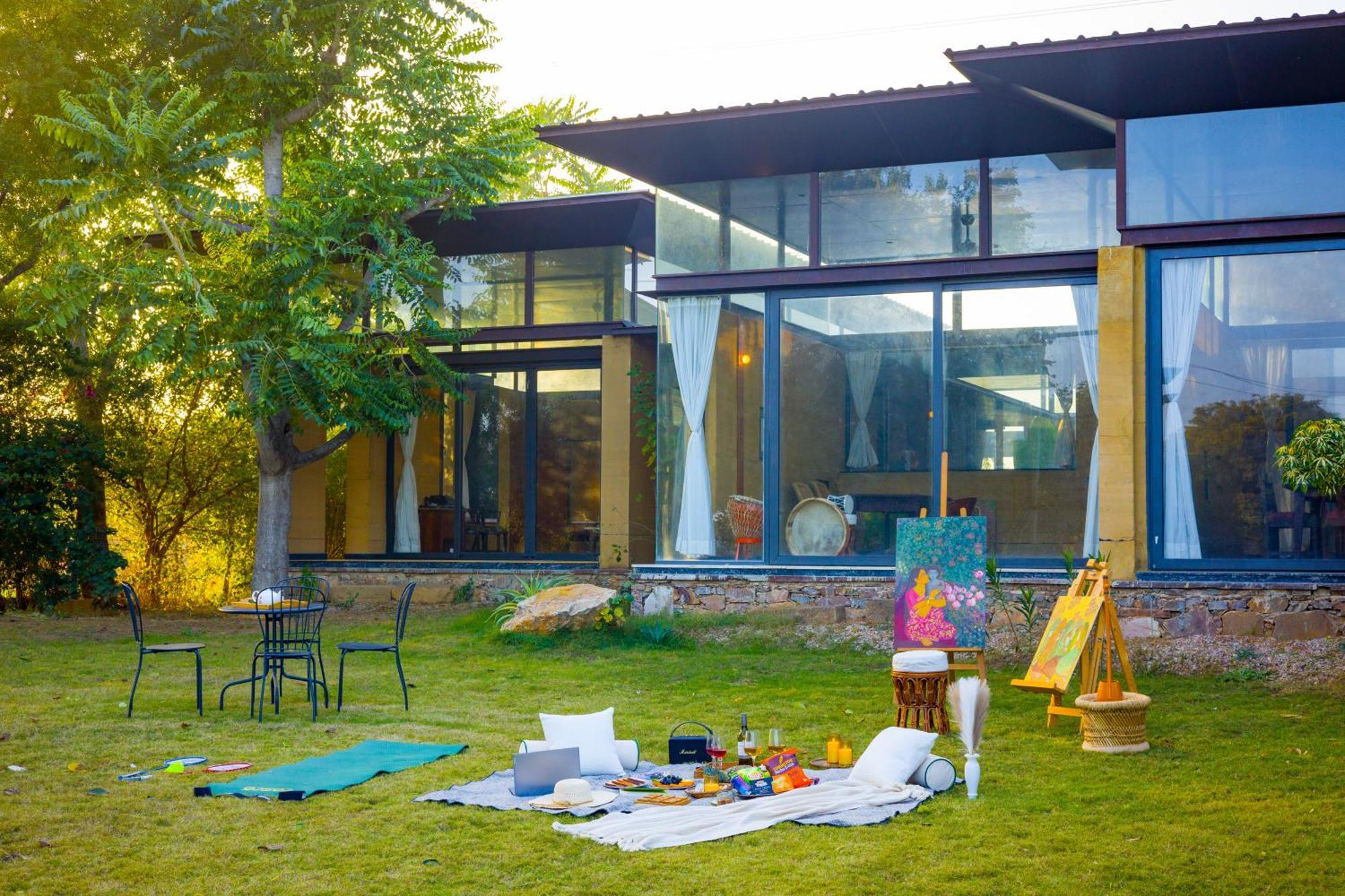 Elivaas Hari Bagh 4 Bhk Villa With Gaming Zone & Art Nook Jaipur Exterior photo